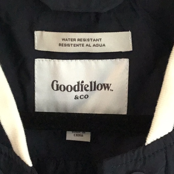 Men’s navy bomber jacket - Picture 2 of 4